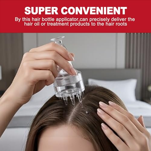 KlayXira Hair Oil Applicator Comb for Scalp & Hair Serum Distribution