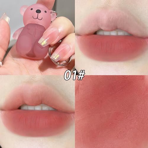 3Pc Liquid Matte Lipstick Set - Red, Pink, Nude