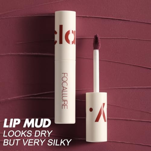 FOCALLURE TRUE MATTE Liquid Lipstick, Velvet Matte Lip Color, No Smudge & Non-drying lipstick, High Comfort for All-Day Wear, Vigor Lust