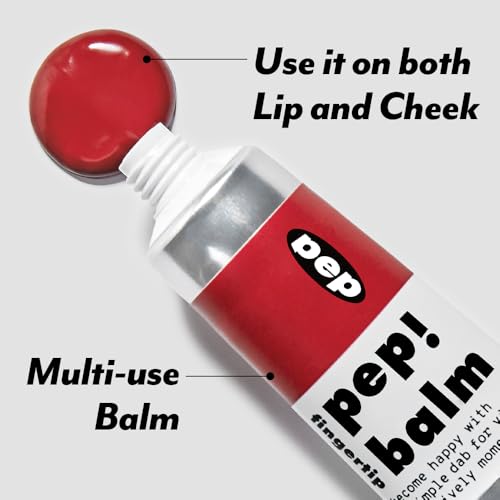 I'M MEME Lip and Cheek Tint - PepBalm 004 Corner | Wtih Shea Butter, Gift, Liquid Blush, Travel-Friendly, Highly Pigmented, Non-Drying, Sheer Balm Gross Tint Contour, 0.52 Oz