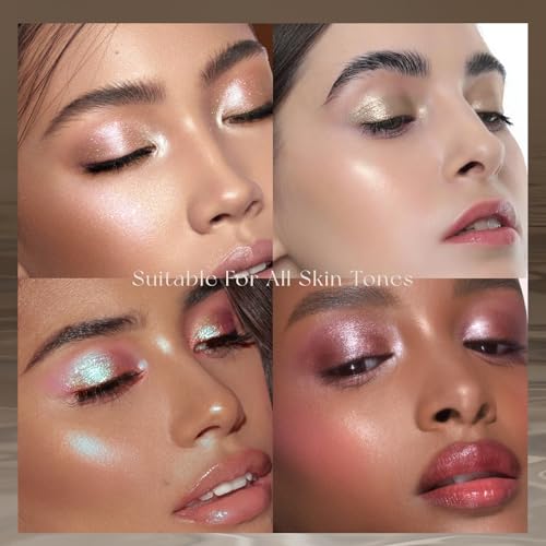 Noerrors Duochrome Eyeshadow Quad - Shimmer Metallic Palette