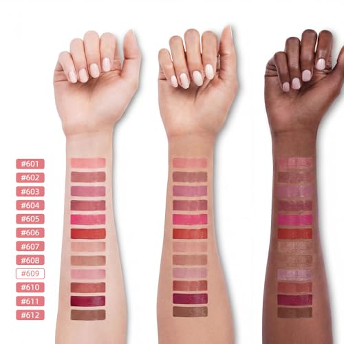 Pink Nude Hydrating Satin Lipstick with Vitamin E