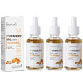 3PCS Turmeric Dark Spot Corrector Serum Oil, Repair Face Serum, Natural Turmeric Skin Dark Spot Skin Care Moisturizing Repair for Face & Body(30ml)