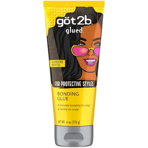 Got2b Glued Bonding Glue 6oz - Invisible Wig Lace Adhesive