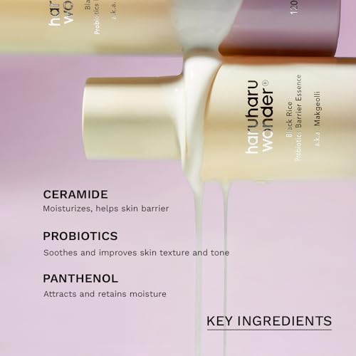 Haruharu Black Rice Probiotics Barrier Essence 4.05oz Milky Toner