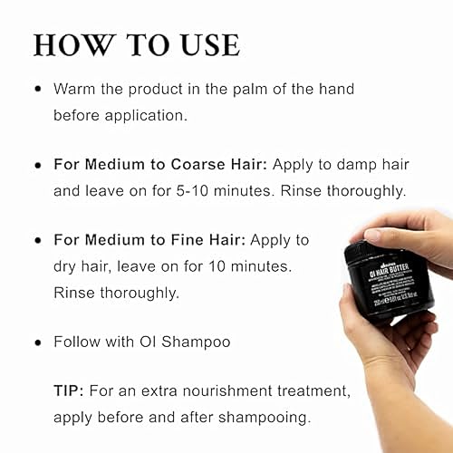 Davines OI Hair Butter - Deeply Nourishing Frizz Control Treatment