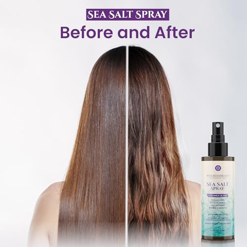 Coconut Sea Salt Hair Texturizing Spray - Beach Waves & Volume