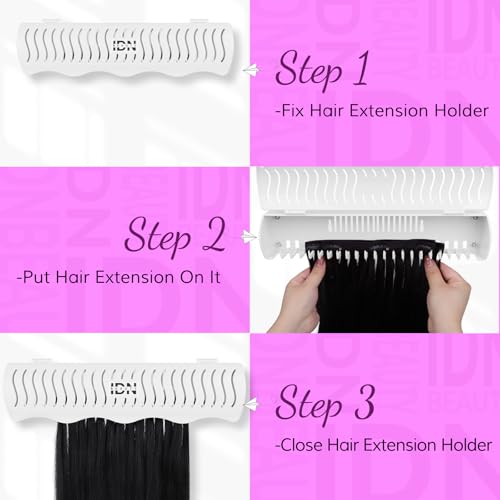 IDN BEAUTY Hair Extension Holder Stand - 4 Installation Modes