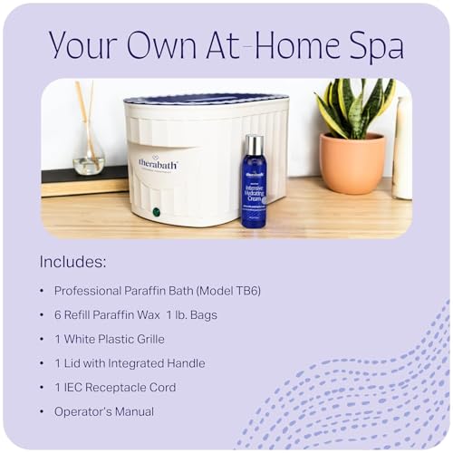 Therabath TB6 Professional Paraffin Wax Bath - Heat Therapy Unit