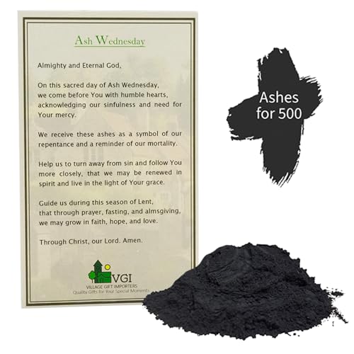 Palm Ashes for Ash Wednesday Services | 500 Servings