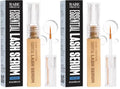 Babe Original Lash Serum 1mL Starter Pack - 2 Pack for Fuller, Longer Eyelashes & Brows - Vegan, Cruelty-Free