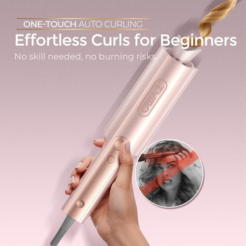 TYMO CurlPro Plus 1" Automatic Curling Iron for Long Hair