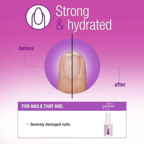 Nail Tek Hydrate Formula 4 ? Moisturizing Nail Strengthener, Nails Polish Treatment for Weak and Damaged Nails, 0.5 fl oz