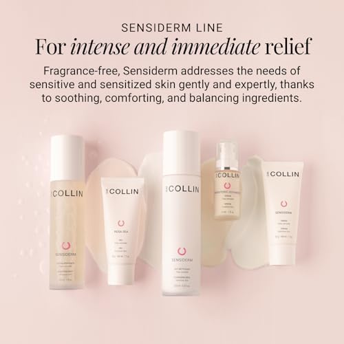 G.M. COLLIN Sensiderm Cleansing Milk | Gentle Face Cleanser for Sensitive Skin | Hydrating Makeup Remover