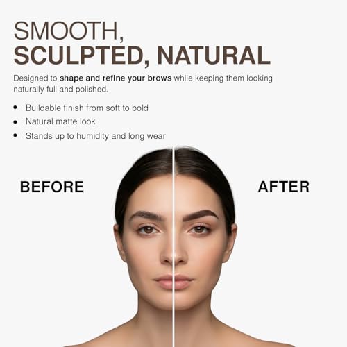 Palladio Brow Pomade Waterproof 24 Hour Wear Medium Brown