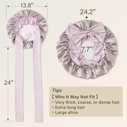 Mulberry Silk Bonnet for Sleeping Women & Long Hair