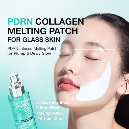 ANUA PDRN Collagen Melting Patches for Fine Lines & Glow - 2 Pairs