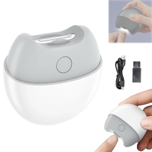 Electric Nail Clipper for Seniors - 2 in 1 Automatic Trimmer with Light