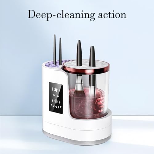 Electric Makeup Brush Cleaner & Dryer Machine - USB Auto Wash