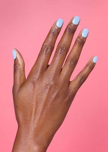 ohora Semi Cured Gel Nail Strips - N Cream Sky Solid Blue DIY Kit