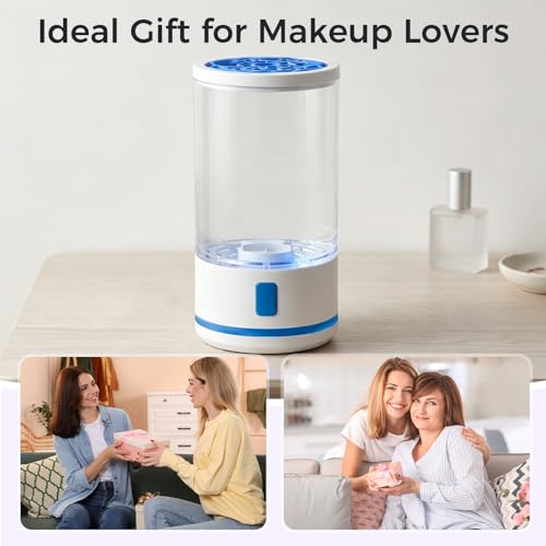 Electric Makeup Brush Cleaner - 7000 RPM Spinner with Type-C Charging