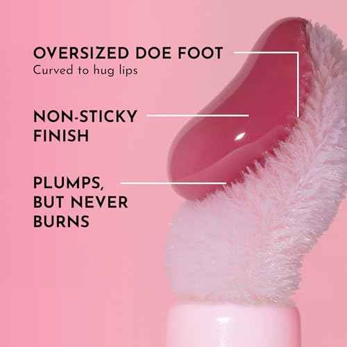 Lawless Women's Forget The Filler Lip Plumper Line Gloss, Velvet, Pink, 0.11 Fl Oz (Pack of 1)