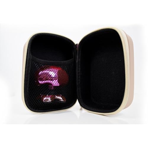 Skull Shaver Beige Butterfly Kiss Electric Razor Travel Case