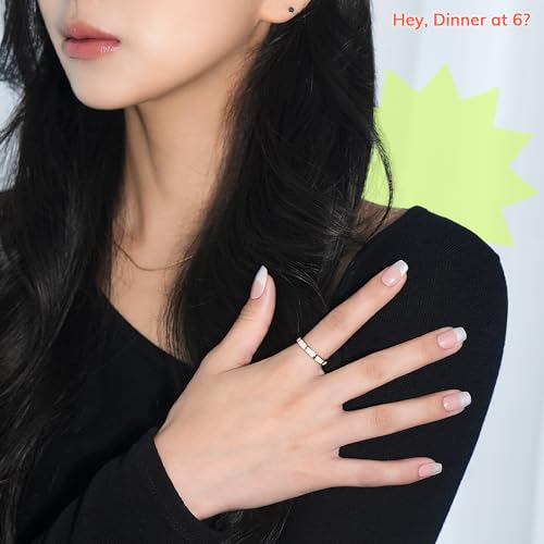Heyhae Essentials Bundle - Semi Cured Gel Nail Strips (Hey, Dinner at 6?) + Got to Go Remover [2 Pack]