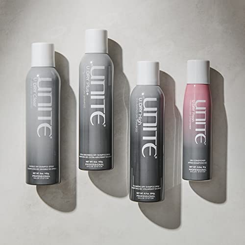 UNITE Hair ? U:DRY Plus+ ? Extra-Absorbing Dry Shampoo to Deep Clean Roots & Control Excess Oil ? Lightweight, Residue-Free Finish ? 6.7 Oz