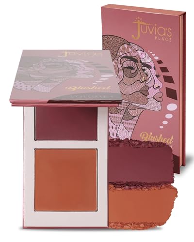 Juvia's Place Duo Blush Volume 1 - Matte Powder Blush for Cheeks