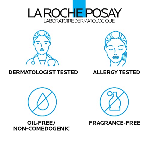 La Roche-Posay Toleraine Skin Care Set | Double Repair Face Moisturizer 100ml & Hydrating Gentle Cleanser 50ml | Oil Free Moisturizer & Face Wash | Formulated with Niacinamide