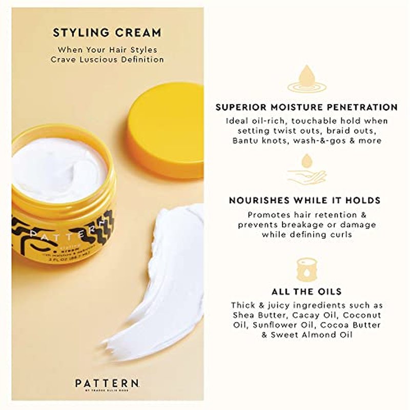 PATTERN Styling Cream for Curly Hair - 15 fl oz Moisture & Hold