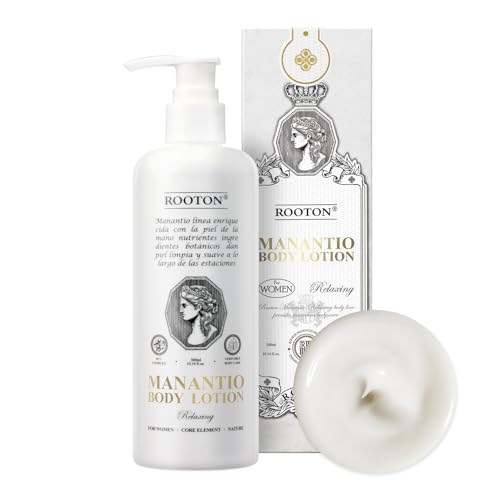 Manantio Women¡¯s Vegan Body Lotion, Premium Customized Care for Smooth Texture, Wrinkle Care, Firmness & Deep Hydration, Improves Skin Elasticity and Moisture Balance, 300ml / 10.14 fl oz