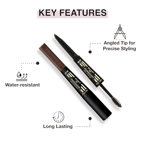 EBIN Secret of Pharaoh Dual Eyebrow Pencil & Mascara