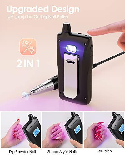 Beloving 30000RPM Rechargeable Nail Drill with LED Display