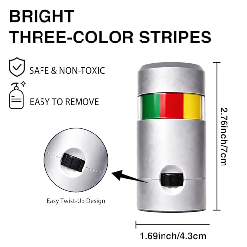 Patriotic Face Paint Stick – 3 Colors for Soccer & Sports