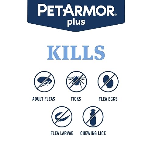 PetArmor Plus Flea and Tick Treatment for Cats, 6 Doses