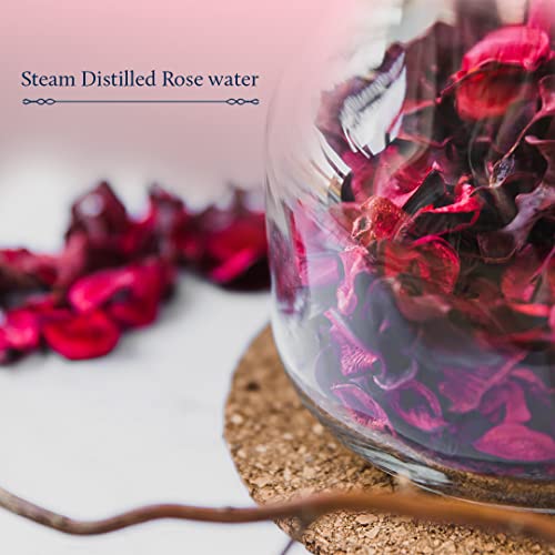 Blue Nectar Shubhr Steam Distilled Rose Toner Water & Face Tonic Mist 6.76 fl oz (200 ml)