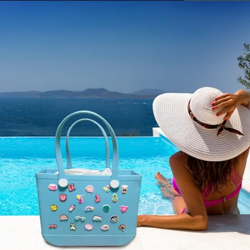 50pcs Bogg Bag Charms for Women & Girls - Cute Tote Bag Accessories
