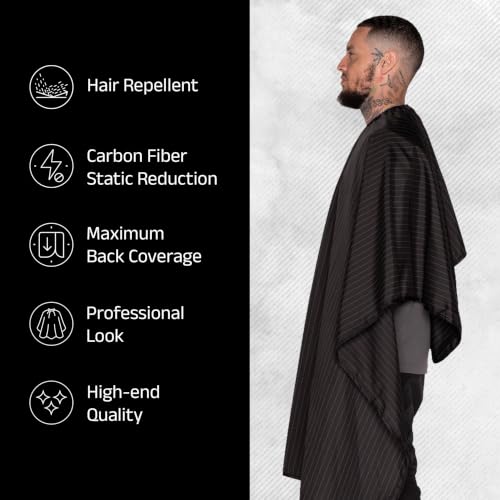 Barber Strong Haircut Cape - Water Resistant & Static-Reducing