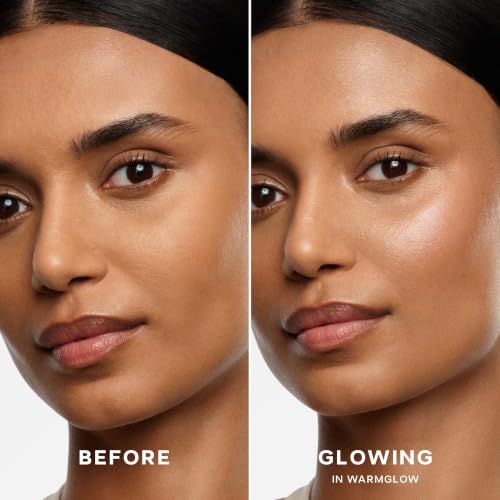 Saie Mini Glowy Super Gel Illuminating Primer - Warmglow 0.5 oz