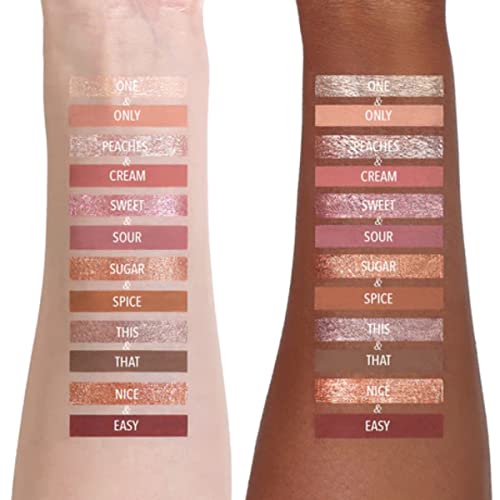 Moira Total Match Duo Eyeshadow - Peaches & Cream (002)