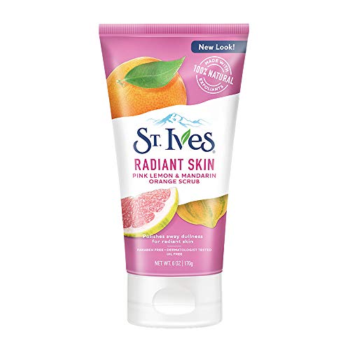 St. Ives Radiant Skin Face Scrub Pink Lemon 6 oz