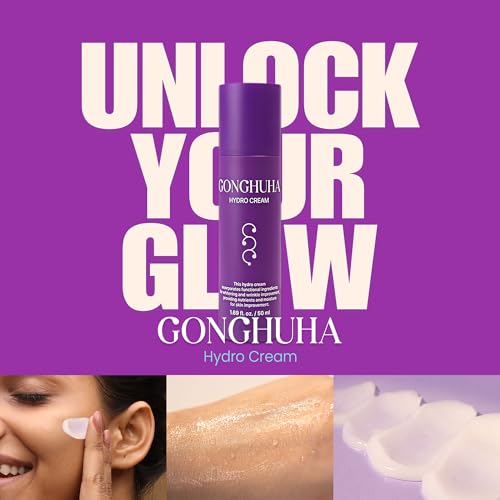 Hydro Cream ? Lightweight Ultra-Hydrating Face Moisturizer for Glowing Skin | 50ml (1.69 fl oz) with Hyaluronic Acid & Cica | Korean Skin Care