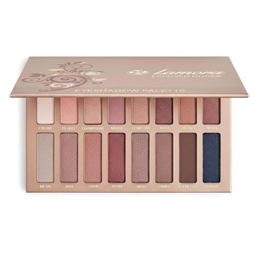 Lamora Eyeshadow Palette - 16 Pigmented Matte & Shimmer Shades