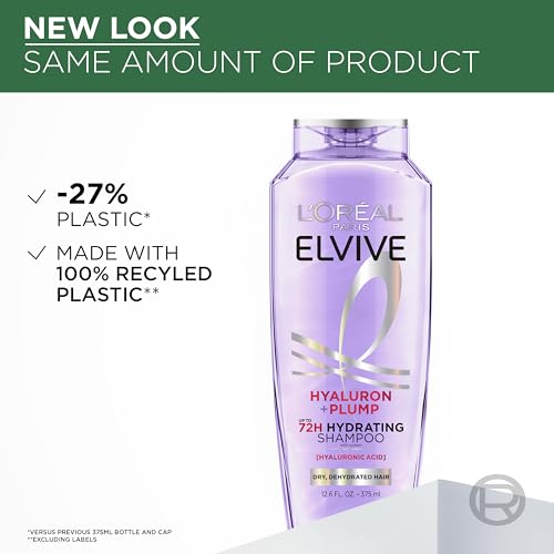 L'Oreal Elvive Hyaluron Plump Hydrating Shampoo 12.6 oz