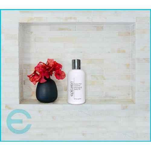 Epicuren Discovery Kukui Nut Coconut Massage & Body Oil, 8 oz.