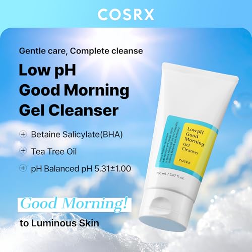 COSRX Low pH Good Morning Gel Cleanser 5.07 fl oz