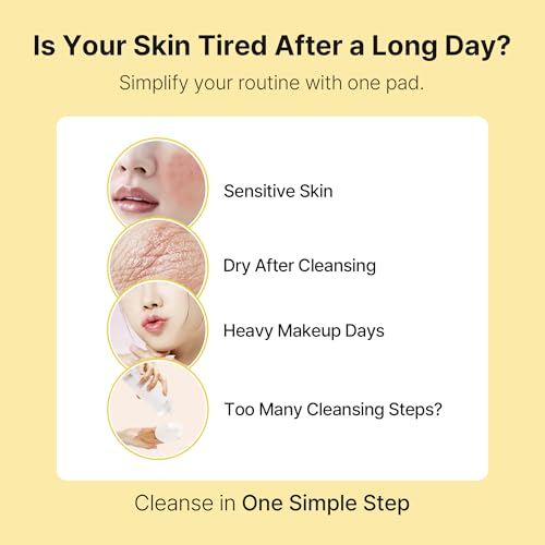 Ariul Cleansing Oil Pads EX - Makeup Remover Wipes (60 Sheets)