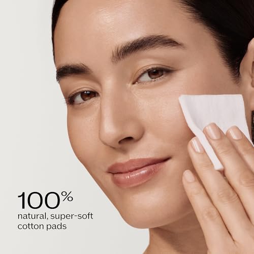Shiseido Facial Cotton Pads 165 Squares - Makeup Removal & Toner Application